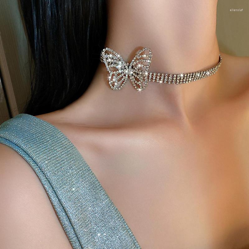 Pendant Necklaces Sweet Butterfly Choker Necklace For Women 2023 Fashion Aesthetic Accessories Luxury Rhinestone Jewelry Charm Neck Chains
Pendant Necklaces Sweet Butterfly Choker Necklace For Women 2023 Fashion Aesthetic Accessories Luxury Rhinestone Jewelry Charm Neck Chains