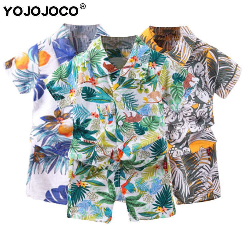 Clothing Sets Baby Boy Clothes 0-5Y Summer Shirt Suit Beach Short Sleeve Shorts Boy Suit Leaf Print Shirt Casual Baby Clothes Two Piece P230315, Green
Clothing Sets Baby Boy Clothes 0-5Y Summer Shirt Suit Beach Short Sleeve Shorts Boy Suit Leaf Print Shirt Casual Baby Clothes Two Piece P230315, Green