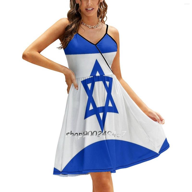 Casual Dresses Flag Of The State Israel Sweet Summer Sling Korean Women Sexy Sundress Blue Country Gaza Strip Holy Land, Nz003
Casual Dresses Flag Of The State Israel Sweet Summer Sling Korean Women Sexy Sundress Blue Country Gaza Strip Holy Land, Nz003