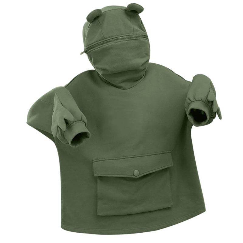 Men's Hoodies & Sweatshirts Harajuku Women Hoodie Frog Pullover 2023 Winter Hooded Casual Autumn Embroidery Loose Top Doll Decoration, Blue
Men's Hoodies & Sweatshirts Harajuku Women Hoodie Frog Pullover 2023 Winter Hooded Casual Autumn Embroidery Loose Top Doll Decoration, Blue