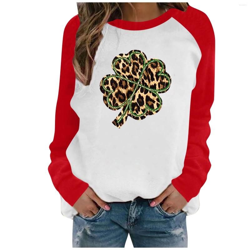 Women's Blouses Leaf Print St. Patrick's Day Vintage Top Autumn And Summer Crop Tops Female High Street Women Shirts Casual Mujer Blouse, Black
Women's Blouses Leaf Print St. Patrick's Day Vintage Top Autumn And Summer Crop Tops Female High Street Women Shirts Casual Mujer Blouse, Black