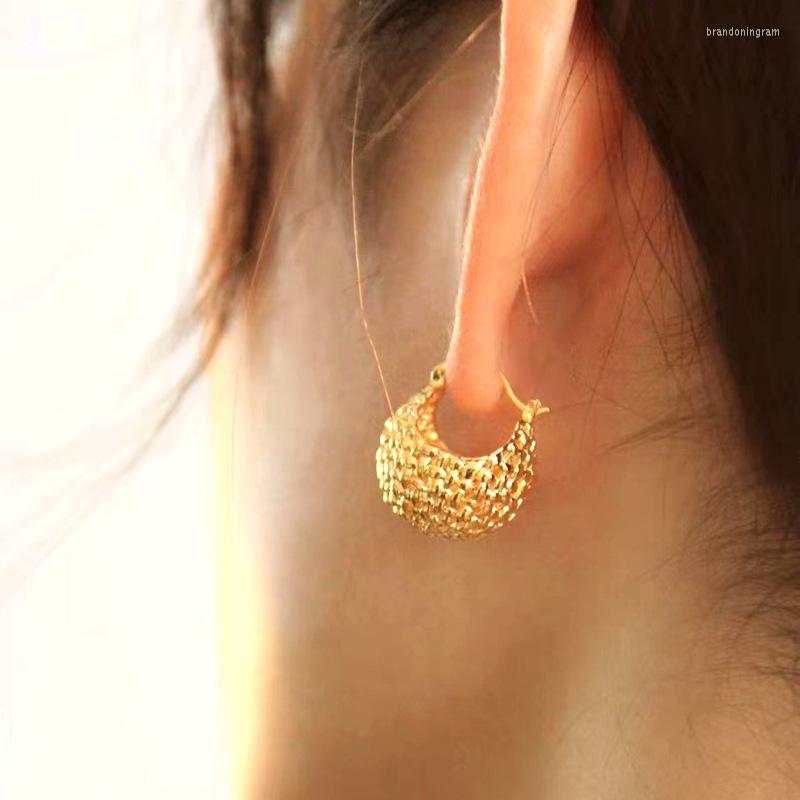Stud Earrings Metal Light Luxury French Laziness Vintage Weave Drop-Shaped Simple Hollow Ear Clip
Stud Earrings Metal Light Luxury French Laziness Vintage Weave Drop-Shaped Simple Hollow Ear Clip