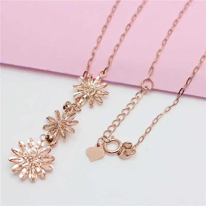 Chains 585 Purple Gold Fashion Daisy Tassel Neckalce For Woman Pendant Plated 14K Rose Fresh Light Luxury Wedding Jewelry
Chains 585 Purple Gold Fashion Daisy Tassel Neckalce For Woman Pendant Plated 14K Rose Fresh Light Luxury Wedding Jewelry