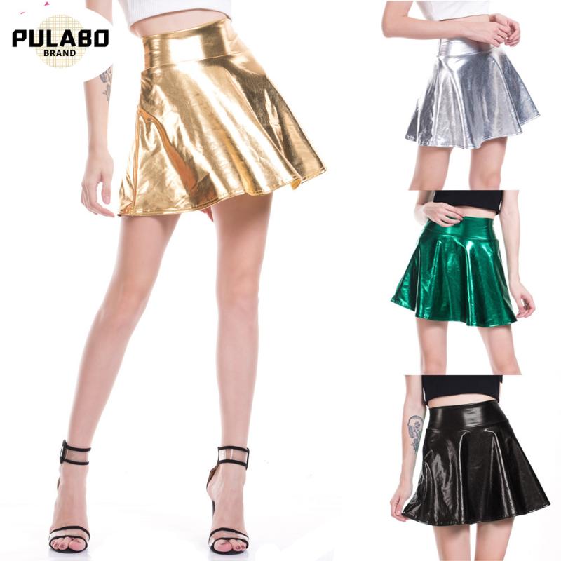 Skirts Women Pleat Skirt Harajuku Laser Preppy Mini Cute School Uniforms Ladies Jupe PU Leather Kawaii Saia Faldas, Black
Skirts Women Pleat Skirt Harajuku Laser Preppy Mini Cute School Uniforms Ladies Jupe PU Leather Kawaii Saia Faldas, Black