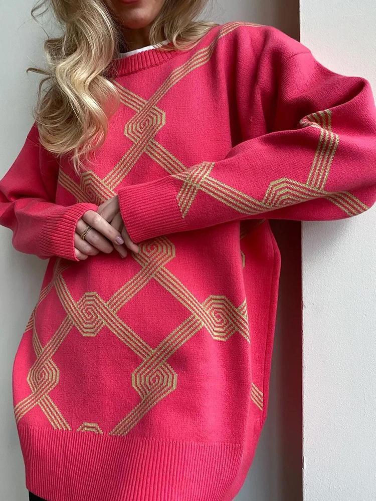 Women' Knits Tossy 2023 Autumn Women Oversized Sweater Pullovers Winter Long Sleeve Loose All-match Knitwear Ladies Casual Argyle Jumpers, White
Women' Knits Tossy 2023 Autumn Women Oversized Sweater Pullovers Winter Long Sleeve Loose All-match Knitwear Ladies Casual Argyle Jumpers, White
