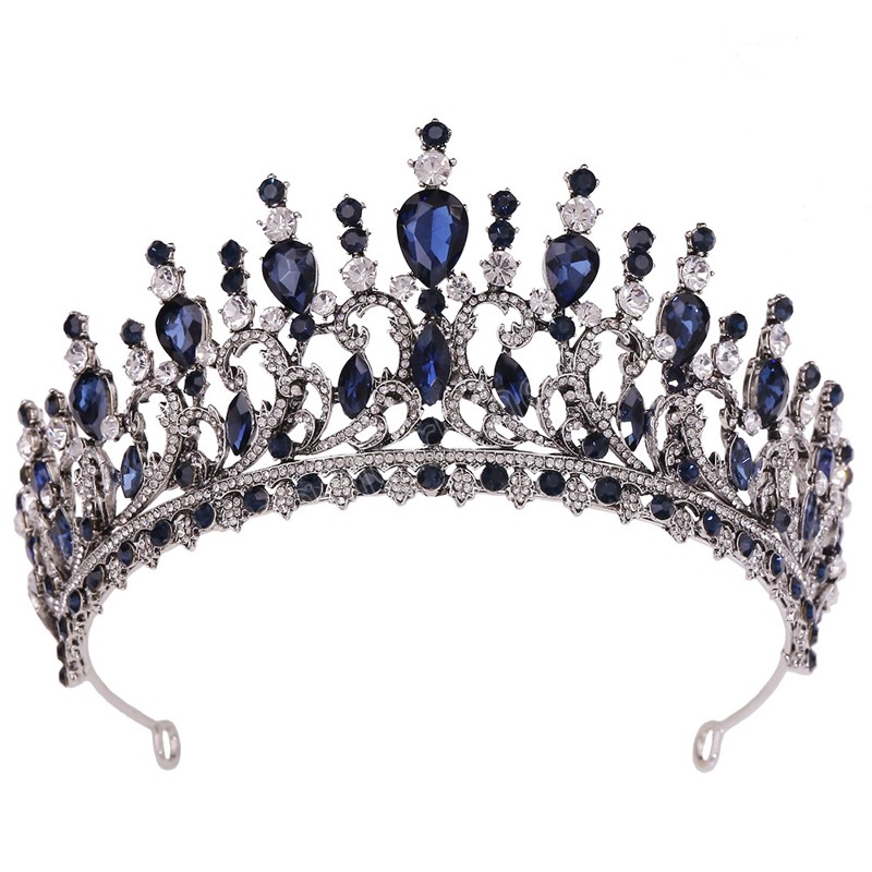 Vintage Crystal Leaves Tiara Crown For Women Party Bridal Princess Queen Blue Rhinestone Crown Hair Dress Jewelry
Vintage Crystal Leaves Tiara Crown For Women Party Bridal Princess Queen Blue Rhinestone Crown Hair Dress Jewelry