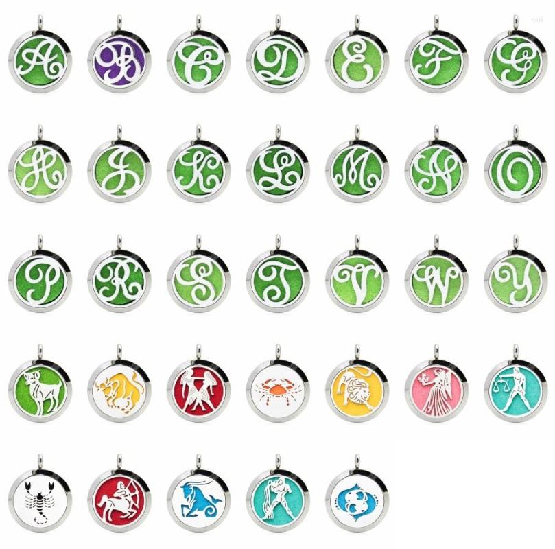 Pendant Necklaces English Alphabet A-Z 25mm Locket 316L Stainless Steel 12 Zodiac Signs Perfume Diffuser Fit Necklace
Pendant Necklaces English Alphabet A-Z 25mm Locket 316L Stainless Steel 12 Zodiac Signs Perfume Diffuser Fit Necklace