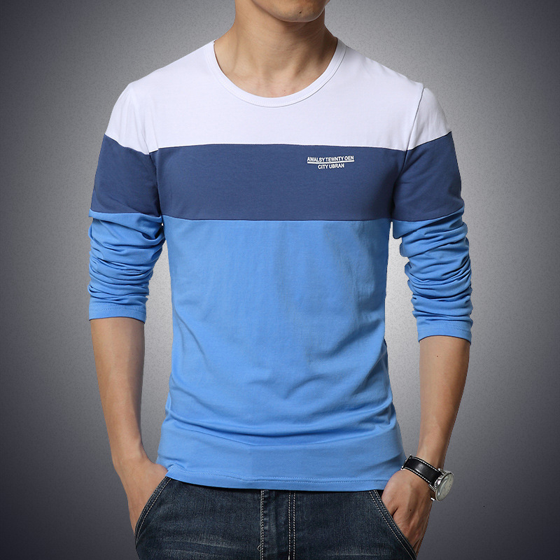 Mens TShirts Spring Arrival Mens T Shirt O Neck Patchwork Long Sleeve T Shirt Mens Clothing Trend Plus Size Top Tees Shirts M5XL 230316, T218 white
Mens TShirts Spring Arrival Mens T Shirt O Neck Patchwork Long Sleeve T Shirt Mens Clothing Trend Plus Size Top Tees Shirts M5XL 230316, T218 white