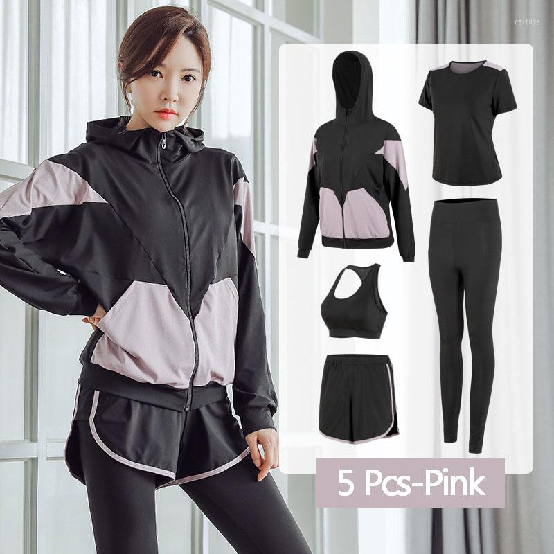Active Sets 5Pcs Autumn Women Yoga Set Workout Running Fashion Loose Sportwear Female Gym Fitness Quick Dry Clothing Suit Chandals Mujer, Blue
Active Sets 5Pcs Autumn Women Yoga Set Workout Running Fashion Loose Sportwear Female Gym Fitness Quick Dry Clothing Suit Chandals Mujer, Blue