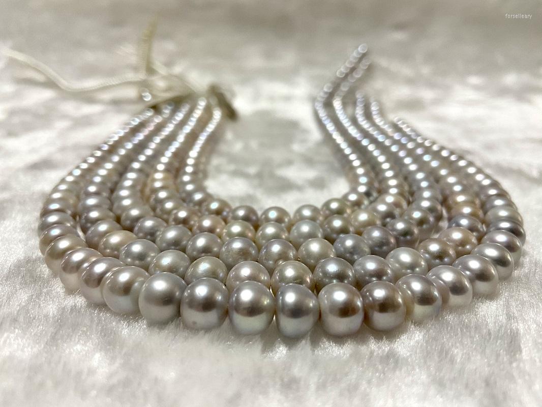Chains Gray 8-9mm Freshwater Cultured Pearl Necklace For Women With 925 Silver Clasp And Quality
Chains Gray 8-9mm Freshwater Cultured Pearl Necklace For Women With 925 Silver Clasp And Quality