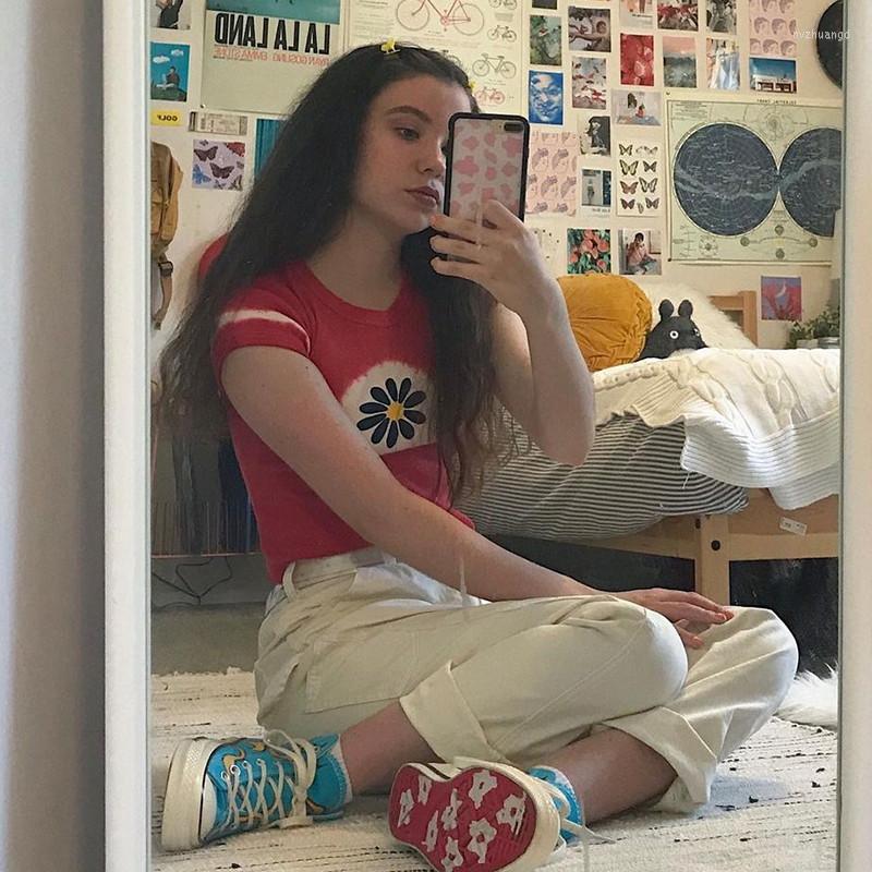Women's T Shirts Women Fashion Short Sleeve Print T-shirt Ladies Female Stylish Tie-dye Tops For Daily Wear, Red
Women's T Shirts Women Fashion Short Sleeve Print T-shirt Ladies Female Stylish Tie-dye Tops For Daily Wear, Red