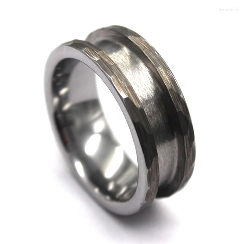 Cluster Rings 8mm Hammered Tungsten Channel Ring Blank For Inlay DIY Wedding Band Opal KOA Wood
Cluster Rings 8mm Hammered Tungsten Channel Ring Blank For Inlay DIY Wedding Band Opal KOA Wood