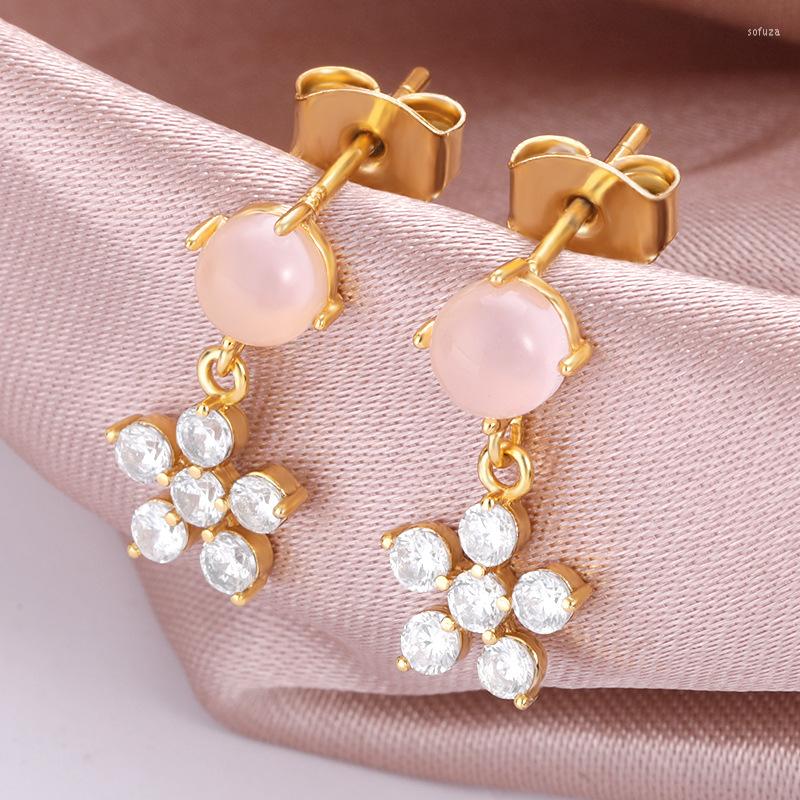 Stud Earrings Bohemian Earring Trendy Super Shiny Zircon Flower Gold Silver Color For Women Girls Wholesale Jewelry 2023
Stud Earrings Bohemian Earring Trendy Super Shiny Zircon Flower Gold Silver Color For Women Girls Wholesale Jewelry 2023