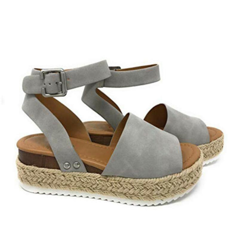 Sandals Women Open Toes Anti-Slip Ankle Strap Breathable Beach Female Slipper Casual Soft Sole Platform Loafers Shoes For Summer, Brown
Sandals Women Open Toes Anti-Slip Ankle Strap Breathable Beach Female Slipper Casual Soft Sole Platform Loafers Shoes For Summer, Brown