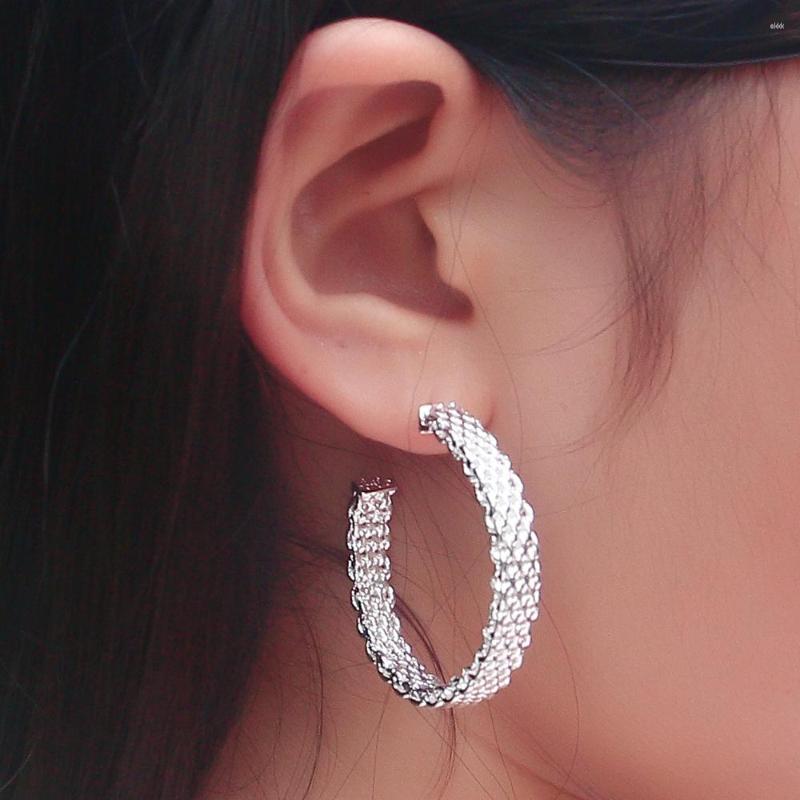 Dangle Earrings Fashion Personality Net Stud 925 Sterling Silver For Women Solid Fine Jewelry Christmas Gifts
Dangle Earrings Fashion Personality Net Stud 925 Sterling Silver For Women Solid Fine Jewelry Christmas Gifts