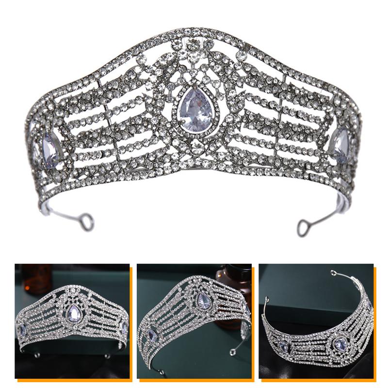Hair Clips & Barrettes Rhinestone Crown Bride Tiara Wedding Decor Retro HeaddressHair
Hair Clips & Barrettes Rhinestone Crown Bride Tiara Wedding Decor Retro HeaddressHair