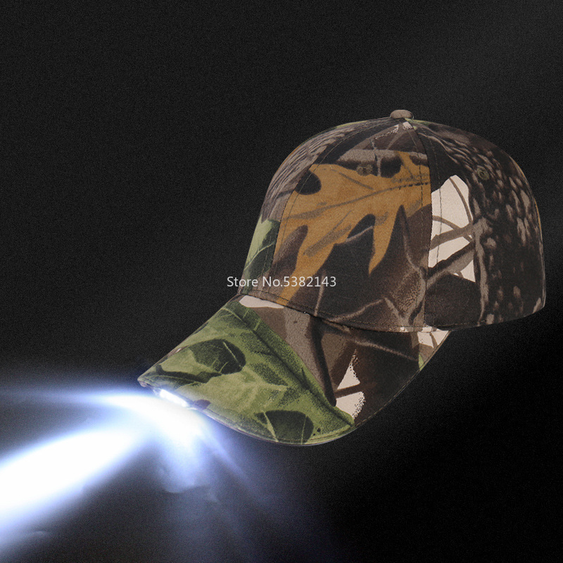 Ball Caps Fashion Bright Glow in Dark Reading Fishing Jogging Light Up LED Sport Hat Baseball Caps Luminous Holiday Hat for Unisex 230316, Camouflage
Ball Caps Fashion Bright Glow in Dark Reading Fishing Jogging Light Up LED Sport Hat Baseball Caps Luminous Holiday Hat for Unisex 230316, Camouflage