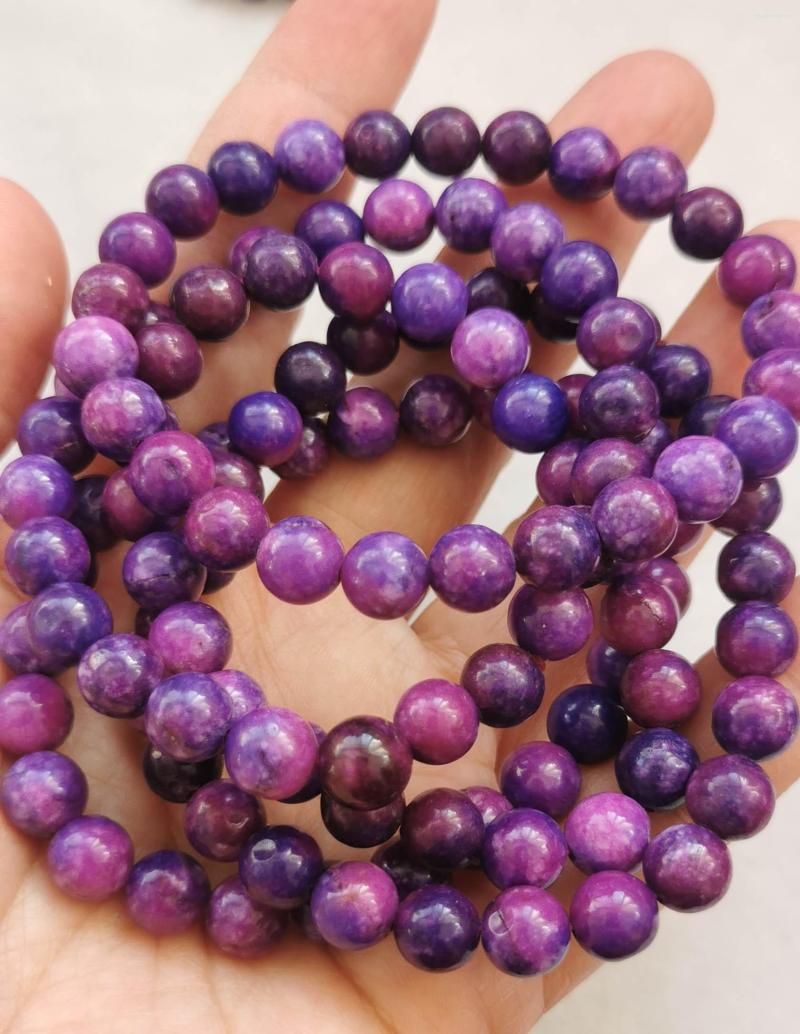 Bangle Sugilite Crystal Gemstone Round Ball Purple Red Cherry Bead Bracelet 6mm 8mm 10mm 12mm 8inch
Bangle Sugilite Crystal Gemstone Round Ball Purple Red Cherry Bead Bracelet 6mm 8mm 10mm 12mm 8inch