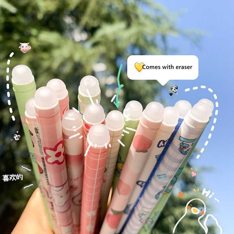 Haile 6Pc/Set Kawaii Game Cartoons Neutral Erasable Pen 0.5mm blue Gel Pens Washable handle School Office Supplies kids Statione
Haile 6Pc/Set Kawaii Game Cartoons Neutral Erasable Pen 0.5mm blue Gel Pens Washable handle School Office Supplies kids Statione