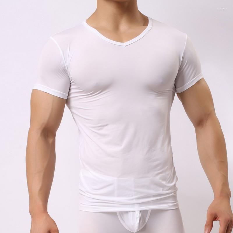 Men's T Shirts Men T-shirts Short Sleeve Sexy Ice Silk Undershirts Seamless Slip Sports Fitness Workout Homewear Camisetas Sleepwear 2XL, White
Men's T Shirts Men T-shirts Short Sleeve Sexy Ice Silk Undershirts Seamless Slip Sports Fitness Workout Homewear Camisetas Sleepwear 2XL, White