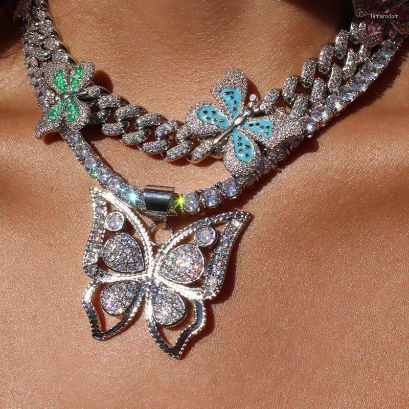Chains Iced Out Bling 5mm Tennis Chain Paved Cubic Zirconia CZ Butterfly Pendant Necklace For Women 2023 Fashion Romantic Jewelry
Chains Iced Out Bling 5mm Tennis Chain Paved Cubic Zirconia CZ Butterfly Pendant Necklace For Women 2023 Fashion Romantic Jewelry