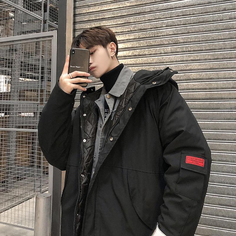 Men's Down 2023 Winter Youth Big Pocket Tooling Hooded Cotton-padded Jacket Fashion Casual Warm Loose Plus Size Top, Gray
Men's Down 2023 Winter Youth Big Pocket Tooling Hooded Cotton-padded Jacket Fashion Casual Warm Loose Plus Size Top, Gray