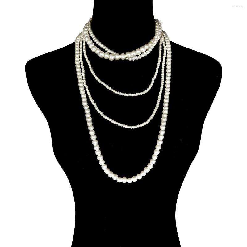 Choker Vedawas Handmade Multilayered Simulated Pearl Necklace For Women Long Sweater Chain Cheongsam Accessories Retro Elegant Jewelry
Choker Vedawas Handmade Multilayered Simulated Pearl Necklace For Women Long Sweater Chain Cheongsam Accessories Retro Elegant Jewelry