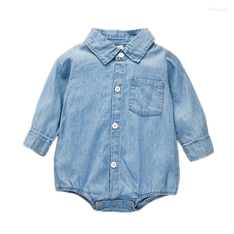 Rompers 0-24M Toddler Kids Girl Baby Boy Denim Twins Clothes Long Sleeve Bodysuit Solid Autumn Jumpsuit Outfit
Rompers 0-24M Toddler Kids Girl Baby Boy Denim Twins Clothes Long Sleeve Bodysuit Solid Autumn Jumpsuit Outfit