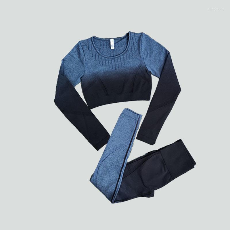 Active Sets 2 Piece Set Women Workout Crop Top Training Wear Leggings Gym Clothing Fitness Woman Seamless Ombre Yoga Sport Outfit, Blue 2pcs
Active Sets 2 Piece Set Women Workout Crop Top Training Wear Leggings Gym Clothing Fitness Woman Seamless Ombre Yoga Sport Outfit, Blue 2pcs
