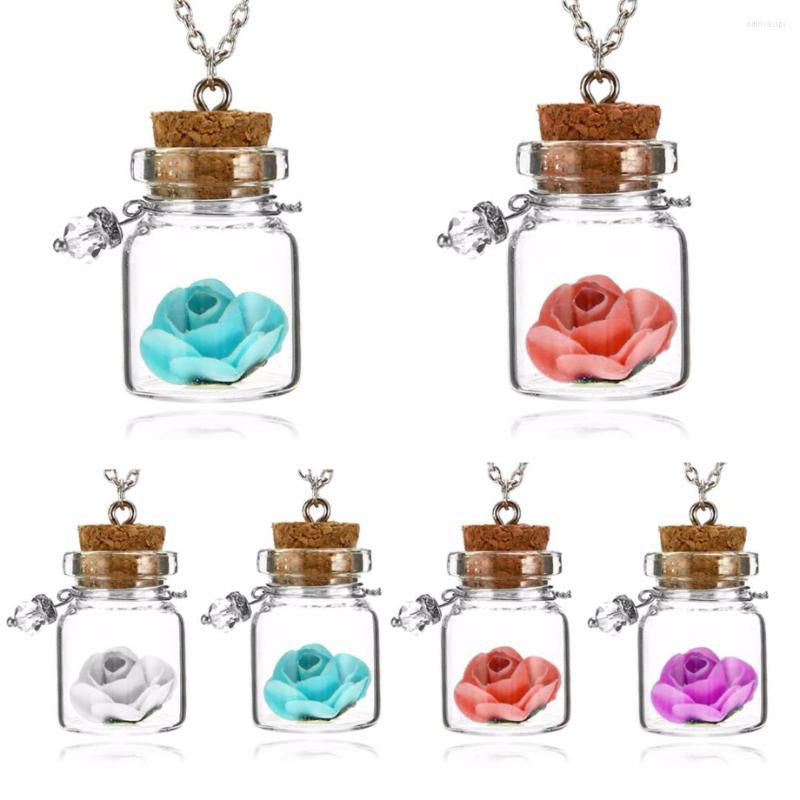 Pendant Necklaces 1 Pc Romantic Glowing Bottle Flower Necklace Fluorescent In The Dark Mini Rose Drop Chain For Women Gifts Jewelry
Pendant Necklaces 1 Pc Romantic Glowing Bottle Flower Necklace Fluorescent In The Dark Mini Rose Drop Chain For Women Gifts Jewelry