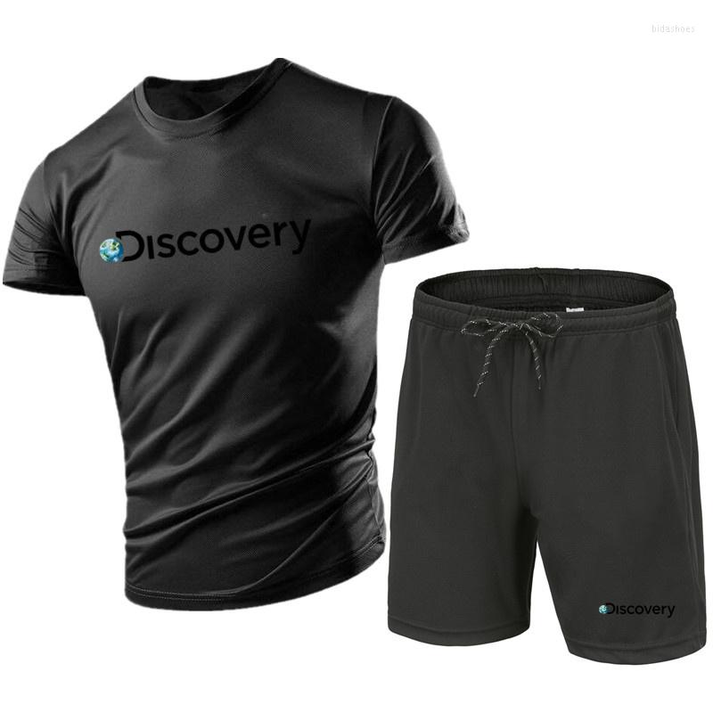 Men's Tracksuits 2023 Summer Men's T-shirt Shorts Set Sports Discovery Print Leisure Fashion Breathable Short Sleeve, Yellow-b
Men's Tracksuits 2023 Summer Men's T-shirt Shorts Set Sports Discovery Print Leisure Fashion Breathable Short Sleeve, Yellow-b