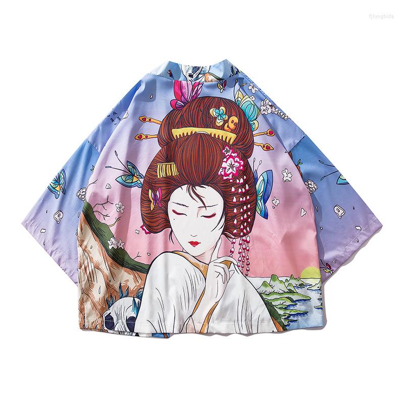 Ethnic Clothing Japanese Kimono Men Cardigan Shirt Blouse Yukata Haori Obi Clothes Samurai Male
Ethnic Clothing Japanese Kimono Men Cardigan Shirt Blouse Yukata Haori Obi Clothes Samurai Male