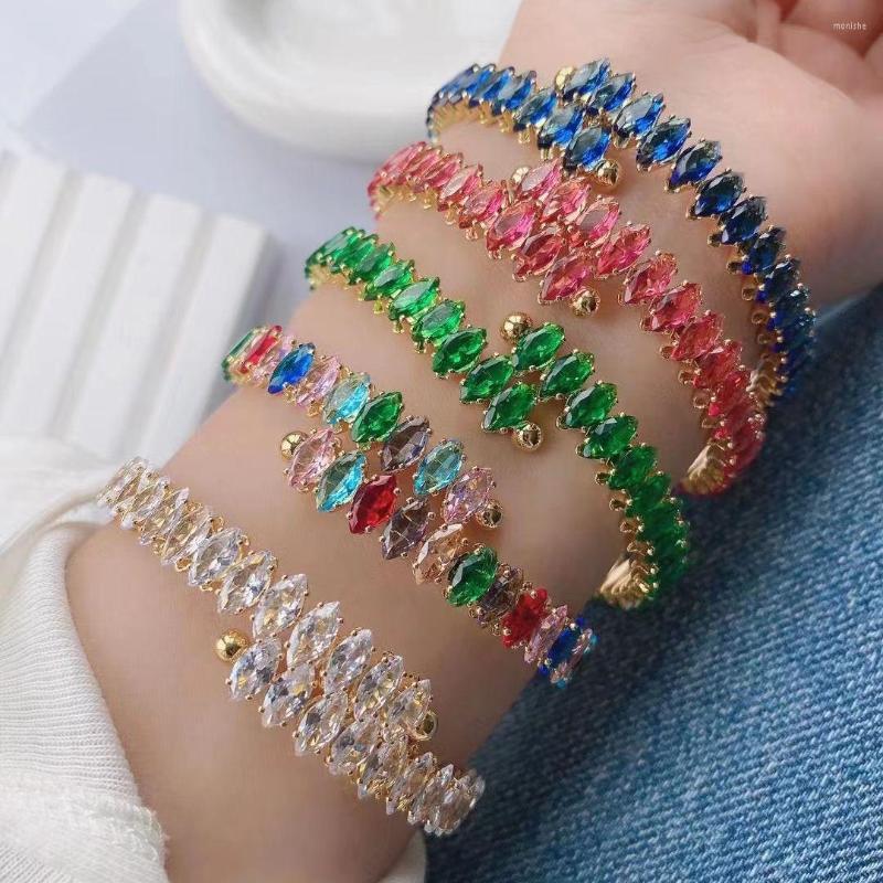 Bangle 3PCS Luxury Colorful Crystal Bracelets & Bangles For Women Rainbow Zircon Charm Bracelet Party Gift Fashion Jewelry
Bangle 3PCS Luxury Colorful Crystal Bracelets & Bangles For Women Rainbow Zircon Charm Bracelet Party Gift Fashion Jewelry