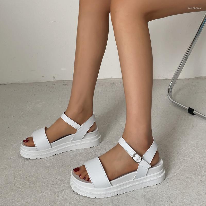 Sandals 2023 Summer Women Black Flat Platform Wedge Beach Flip Flops Ladies Heel Gladiator Shoes, White
Sandals 2023 Summer Women Black Flat Platform Wedge Beach Flip Flops Ladies Heel Gladiator Shoes, White