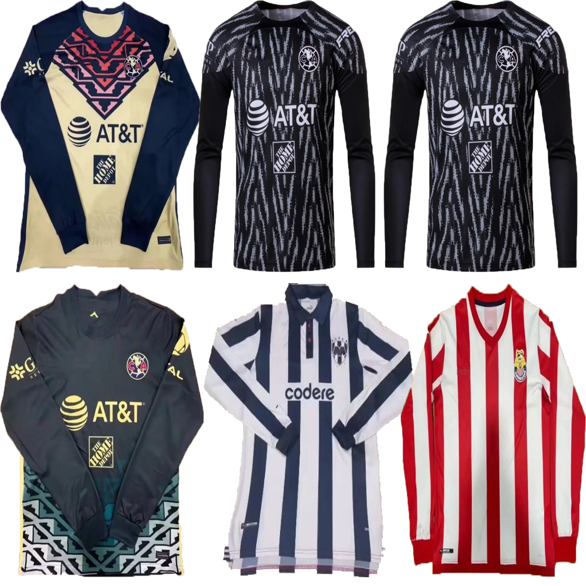22 23 Liga MX Soccer Jerseys Chivas Club America Rayados Monterrey UNAM Special Training Men Football Shirt VEGA RODRIGUEZ Long Sleeve
22 23 Liga MX Soccer Jerseys Chivas Club America Rayados Monterrey UNAM Special Training Men Football Shirt VEGA RODRIGUEZ Long Sleeve