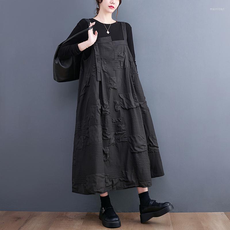 Casual Dresses 2023 Korean Fashion Suspender Woman Dress Vestidos Adjustable Shoulder Straps Loose Plus Size Black Long For Women
Casual Dresses 2023 Korean Fashion Suspender Woman Dress Vestidos Adjustable Shoulder Straps Loose Plus Size Black Long For Women