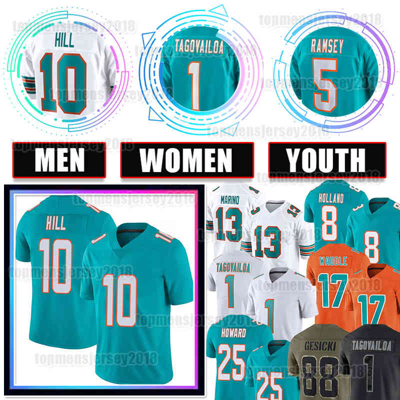 10 Tyreek Hill Football Jersey Tua Tagovailoa Jalen Ramsey Jerome Baker Jevon Holland Jaylen Waddle Dan Marino Mike White Jaelan Phillips Xavien Howard Larry Csonka, Women jersey(ht)
10 Tyreek Hill Football Jersey Tua Tagovailoa Jalen Ramsey Jerome Baker Jevon Holland Jaylen Waddle Dan Marino Mike White Jaelan Phillips Xavien Howard Larry Csonka, Women jersey(ht)