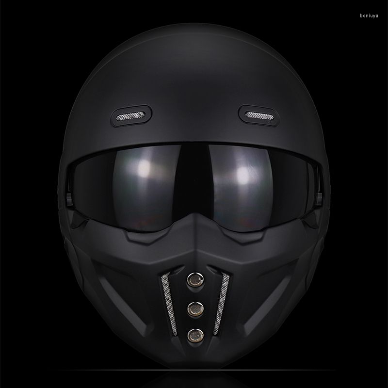 Motorcycle Helmets 2023 Scorpion Helmet Retro Cascos Moto Locomotive Personality Multi-purpose Combination Half, Gloss gray
Motorcycle Helmets 2023 Scorpion Helmet Retro Cascos Moto Locomotive Personality Multi-purpose Combination Half, Gloss gray