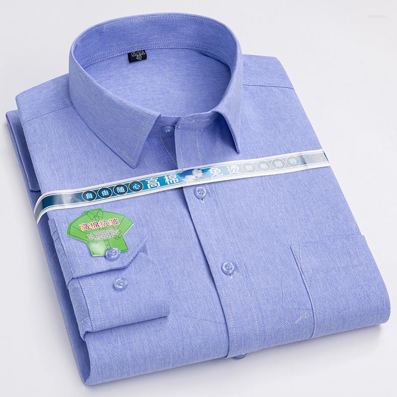 Men's Dress Shirts Blue Men Shirt Long Sleeve Cotton Anti-Wrinkle Regular Fit Home Soft Easy Care Smart Camisa Social Designer Clothes, 65-01
Men's Dress Shirts Blue Men Shirt Long Sleeve Cotton Anti-Wrinkle Regular Fit Home Soft Easy Care Smart Camisa Social Designer Clothes, 65-01