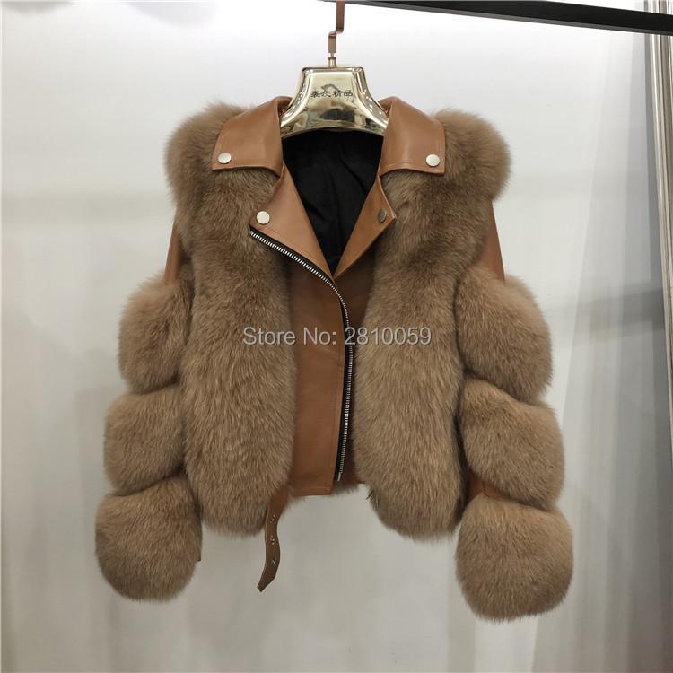 Women' Fur & Faux SF0585 Genuine Leather Jacket With Real Crop Coat Women Winter, Camel
Women' Fur & Faux SF0585 Genuine Leather Jacket With Real Crop Coat Women Winter, Camel