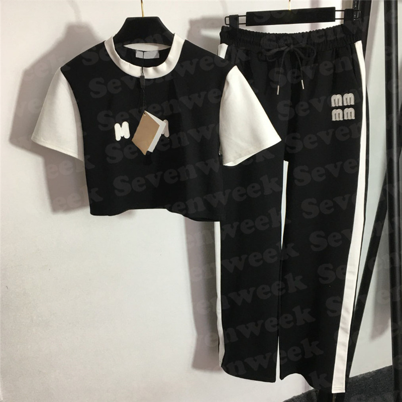 Embroidered Letter Sweatpants Tops Women Tracksuits Short Sleeve T Shirts Tees Outdoor Running Sports Pants Suits, White
Embroidered Letter Sweatpants Tops Women Tracksuits Short Sleeve T Shirts Tees Outdoor Running Sports Pants Suits, White