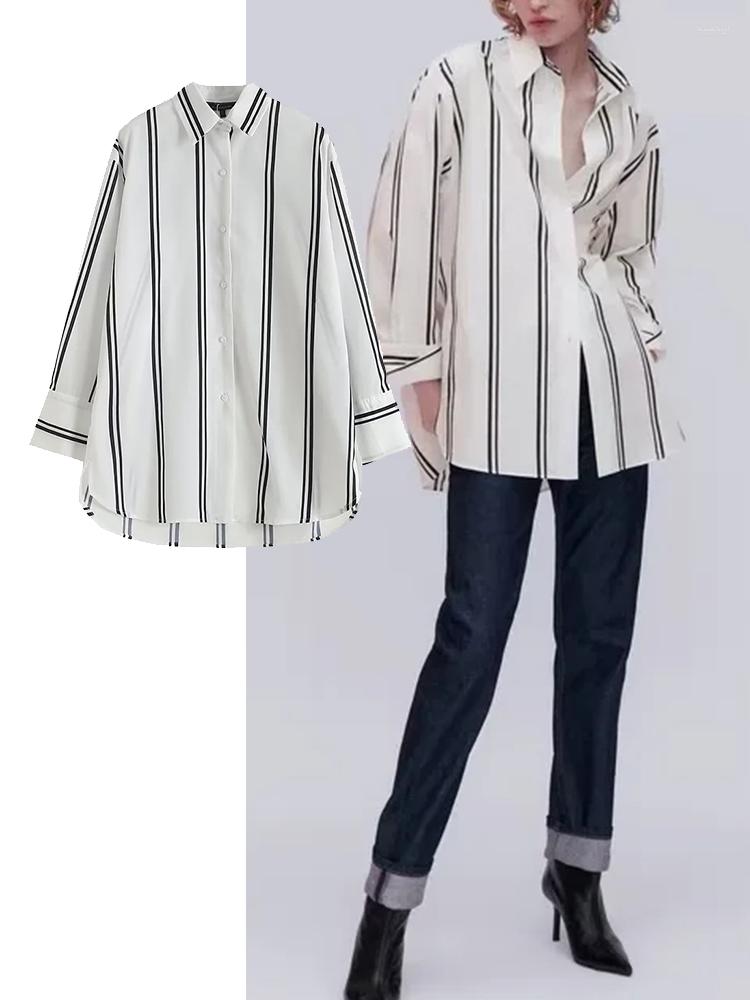 Women' Blouses Women 2023 Autumn Fashion Stripe Loose Button Up Vintage Long Sleeve Female Shirts Tops, Picture shown
Women' Blouses Women 2023 Autumn Fashion Stripe Loose Button Up Vintage Long Sleeve Female Shirts Tops, Picture shown