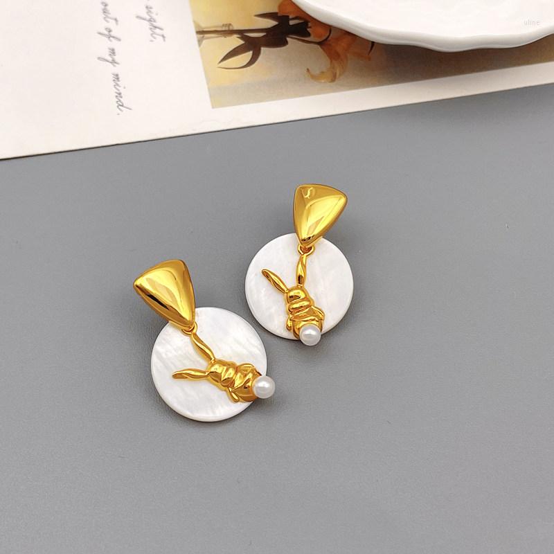 Stud Earrings 925 Silver Needle Natural Fritillary Inlay Cartoon Personality For Women Luxury Delicate Jewelry Gift
Stud Earrings 925 Silver Needle Natural Fritillary Inlay Cartoon Personality For Women Luxury Delicate Jewelry Gift