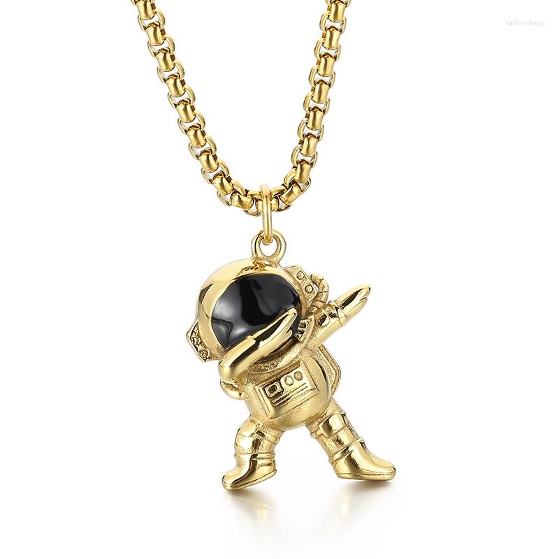 Pendant Necklaces Trend Astronaut Necklace Kid's Dream Gift Chain For Men Stainless Steel Jewelry Wholesale Drop
Pendant Necklaces Trend Astronaut Necklace Kid's Dream Gift Chain For Men Stainless Steel Jewelry Wholesale Drop