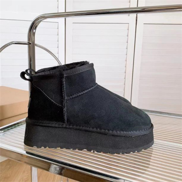 2023 Winter Ultra Mini Platform Boot Designer Ankle Snow Fur Boot Brown Australia Warm Booties For Woman Real Leather EU35-44, Antelope brown
2023 Winter Ultra Mini Platform Boot Designer Ankle Snow Fur Boot Brown Australia Warm Booties For Woman Real Leather EU35-44, Antelope brown