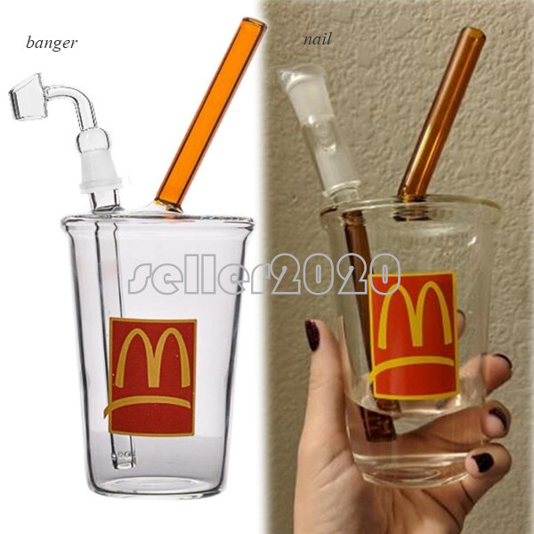 MCdonald Glass Bong Hookahs Glass Dab Rigs Oil Water Bongs Smoke Pipe Bubbler Beaker Base Rig With 14mm Joint
MCdonald Glass Bong Hookahs Glass Dab Rigs Oil Water Bongs Smoke Pipe Bubbler Beaker Base Rig With 14mm Joint