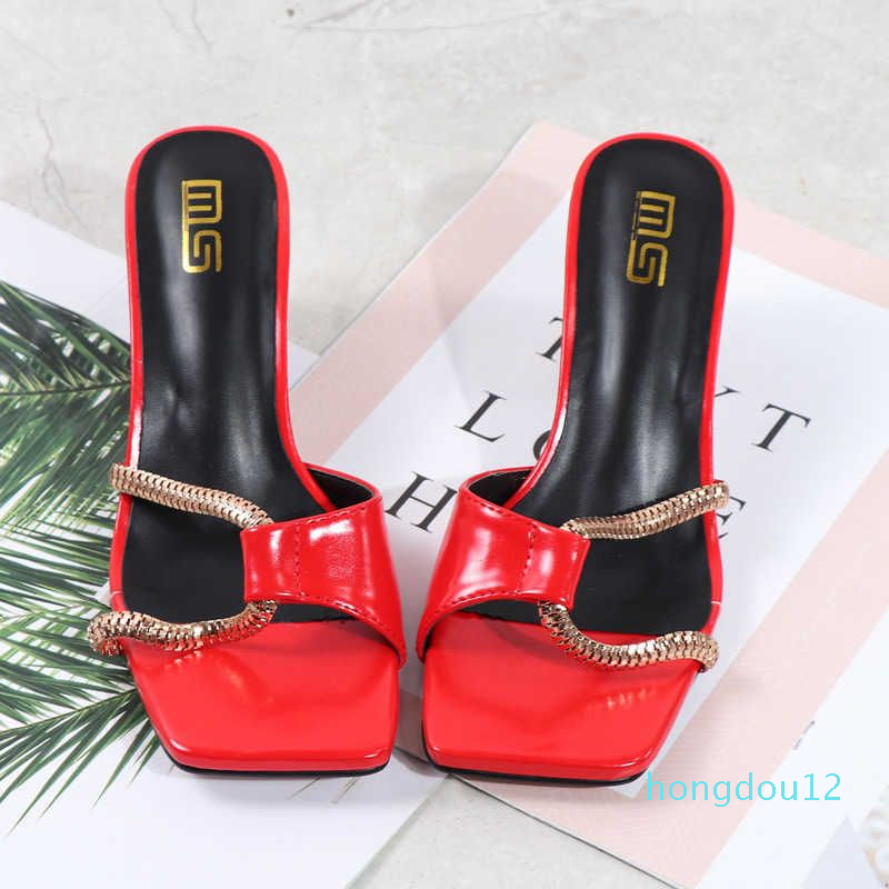 slippers New Summer High Heels Sexy Round Heel Fashion Women's Shoes With Rhinestones, Black
slippers New Summer High Heels Sexy Round Heel Fashion Women's Shoes With Rhinestones, Black