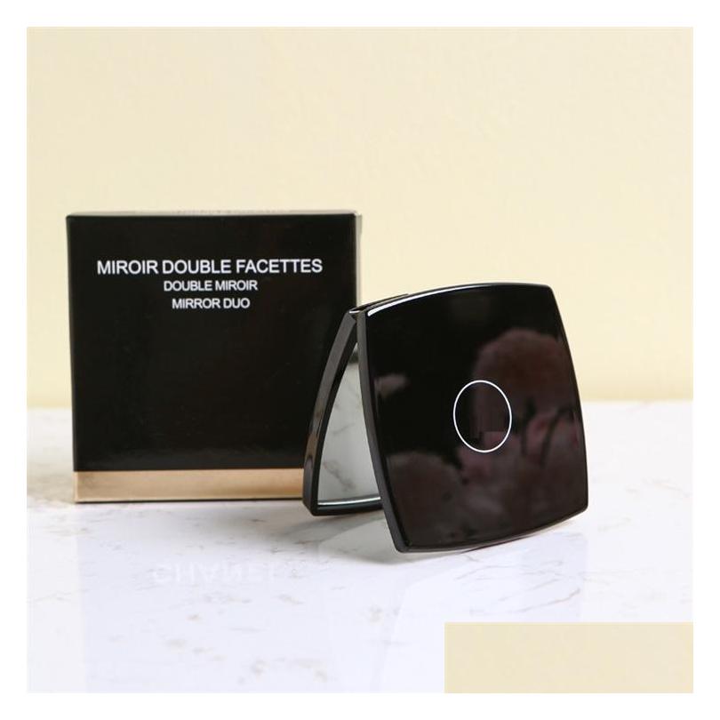 Mirrors Compact Folding Women Fashion Designer Black Portable Makeup Mirror Smooth Doublesided Cosmetic For Travel Make Up Drop Deli Dhniw
Mirrors Compact Folding Women Fashion Designer Black Portable Makeup Mirror Smooth Doublesided Cosmetic For Travel Make Up Drop Deli Dhniw