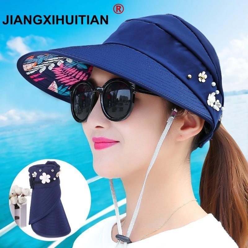 Wide Brim Hats Simple Women Summer Beach Sun Pearl Packable Visor Hat With Big Heads UV Protection Female CapWide, Khaki
Wide Brim Hats Simple Women Summer Beach Sun Pearl Packable Visor Hat With Big Heads UV Protection Female CapWide, Khaki