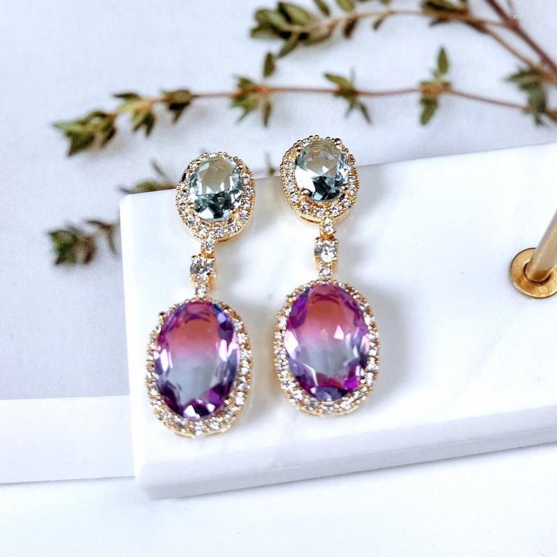 Dangle Earrings Creative 14K Gold Color 925 Silver Needle Geometric Cubic Zirconia Drop For Women Wedding Engagement Trendy Dangler
Dangle Earrings Creative 14K Gold Color 925 Silver Needle Geometric Cubic Zirconia Drop For Women Wedding Engagement Trendy Dangler